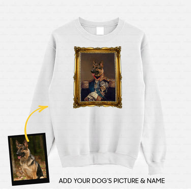 Personalized Dog Gift Idea - Royal Dog's Portrait 44 For Dog Lovers - Standard Crew Neck Sweatshirt